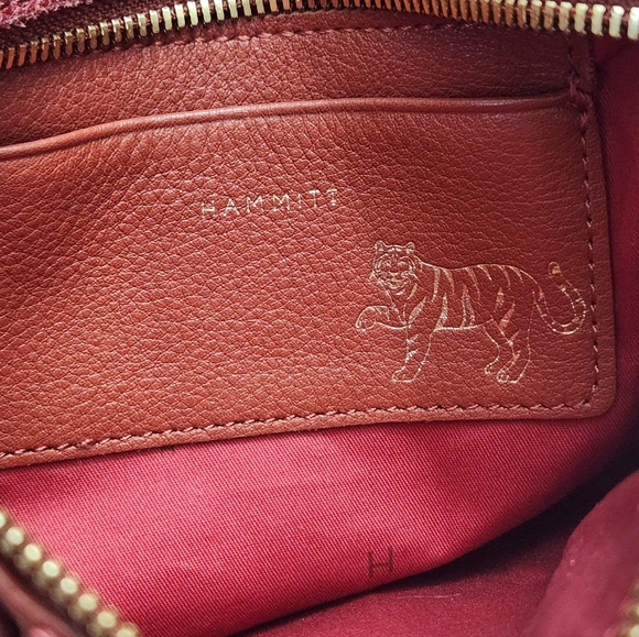 Hammett Dillon Small Crossbody Bag Ltd Ed Lunar New Year in Zinfandel - Picture 5 of 10